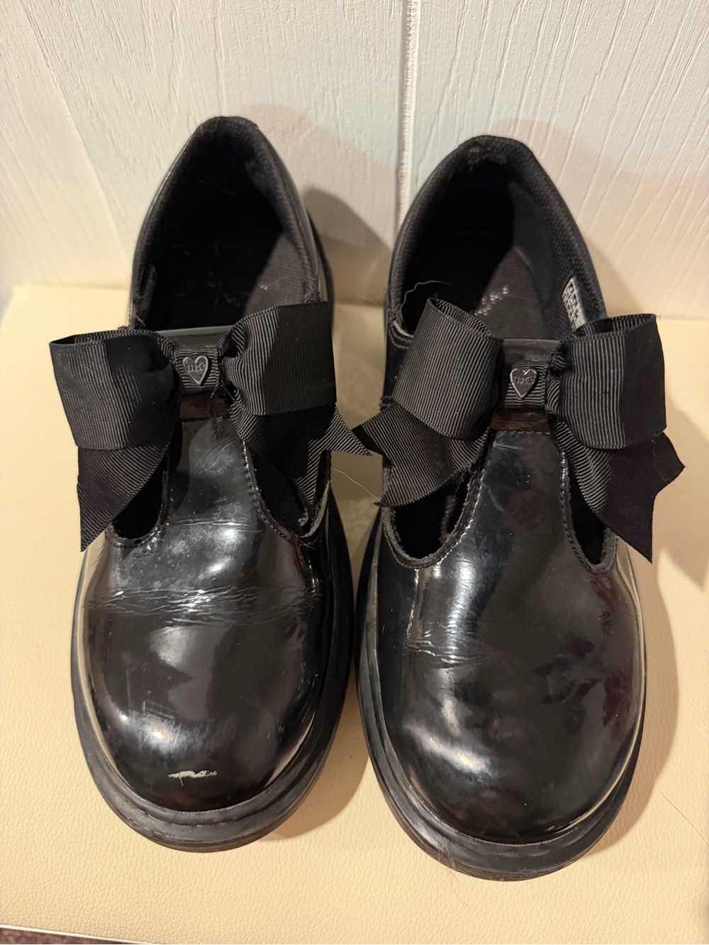 Dr. Martens Black Slip-On Shoe with Interior Size Label
